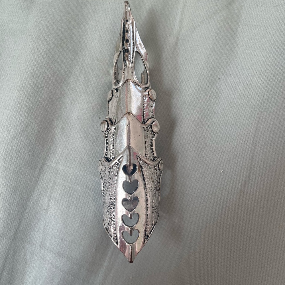 Silver Armor Ring